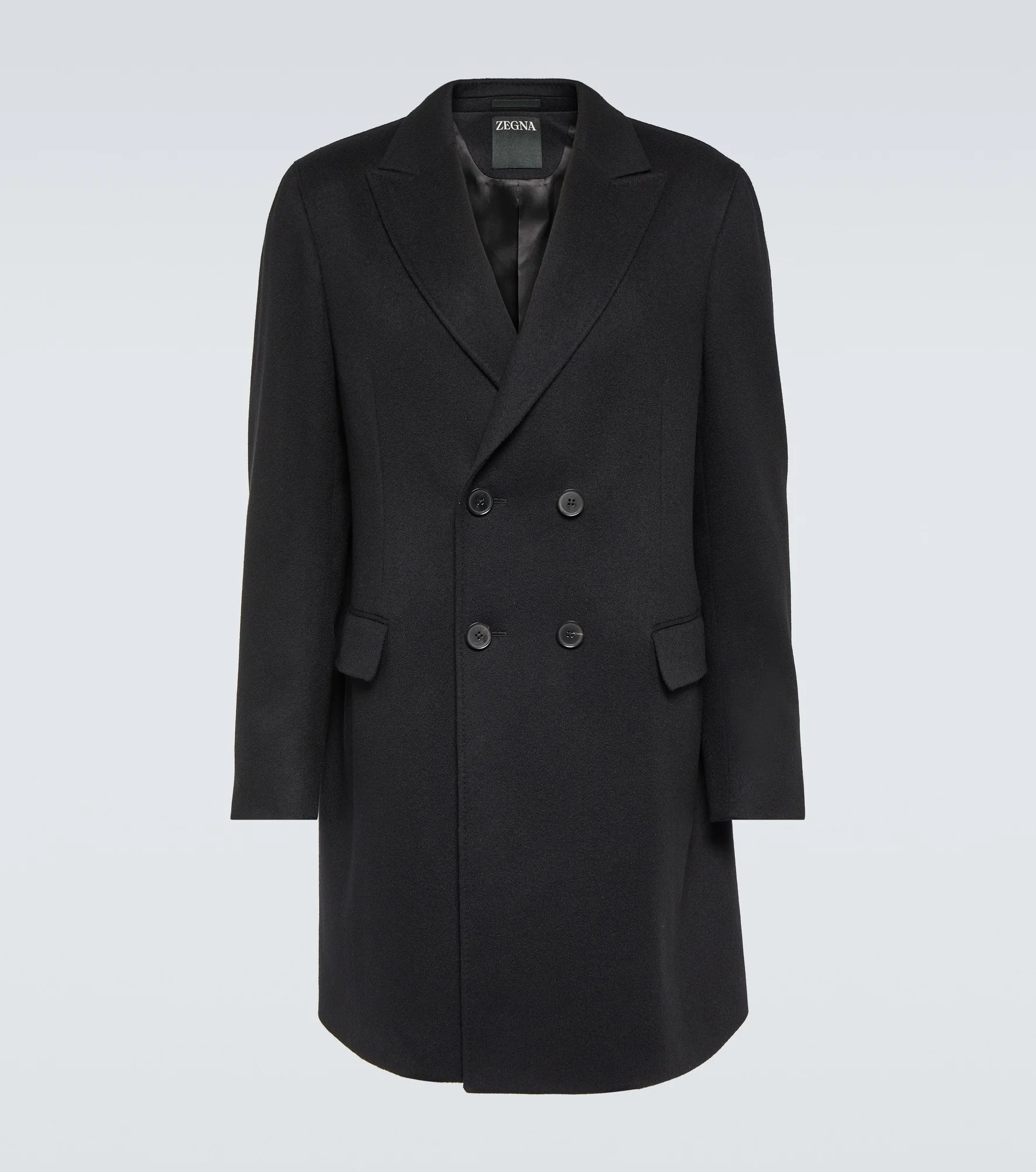 Wool and cashmere-blend coat - 1