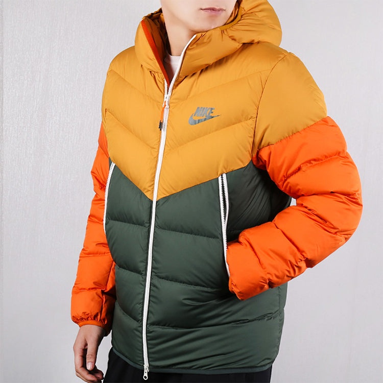 Nike Sportswear Windrunner Down Fill 'Orange Green' 928834-727 - 6