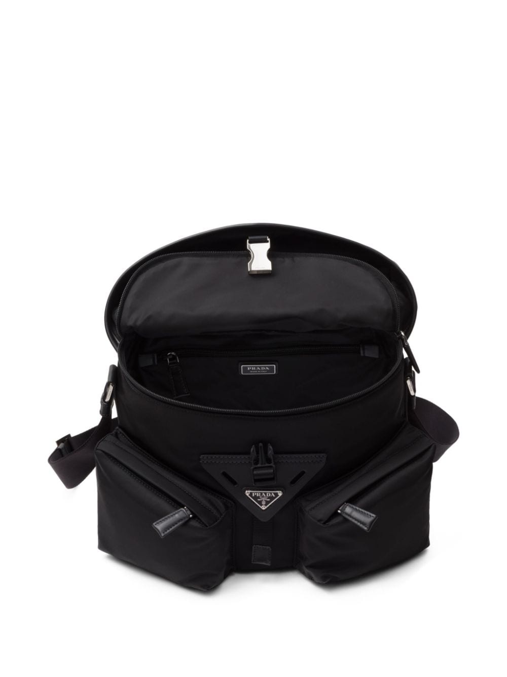 triangle-logo travel bag - 6