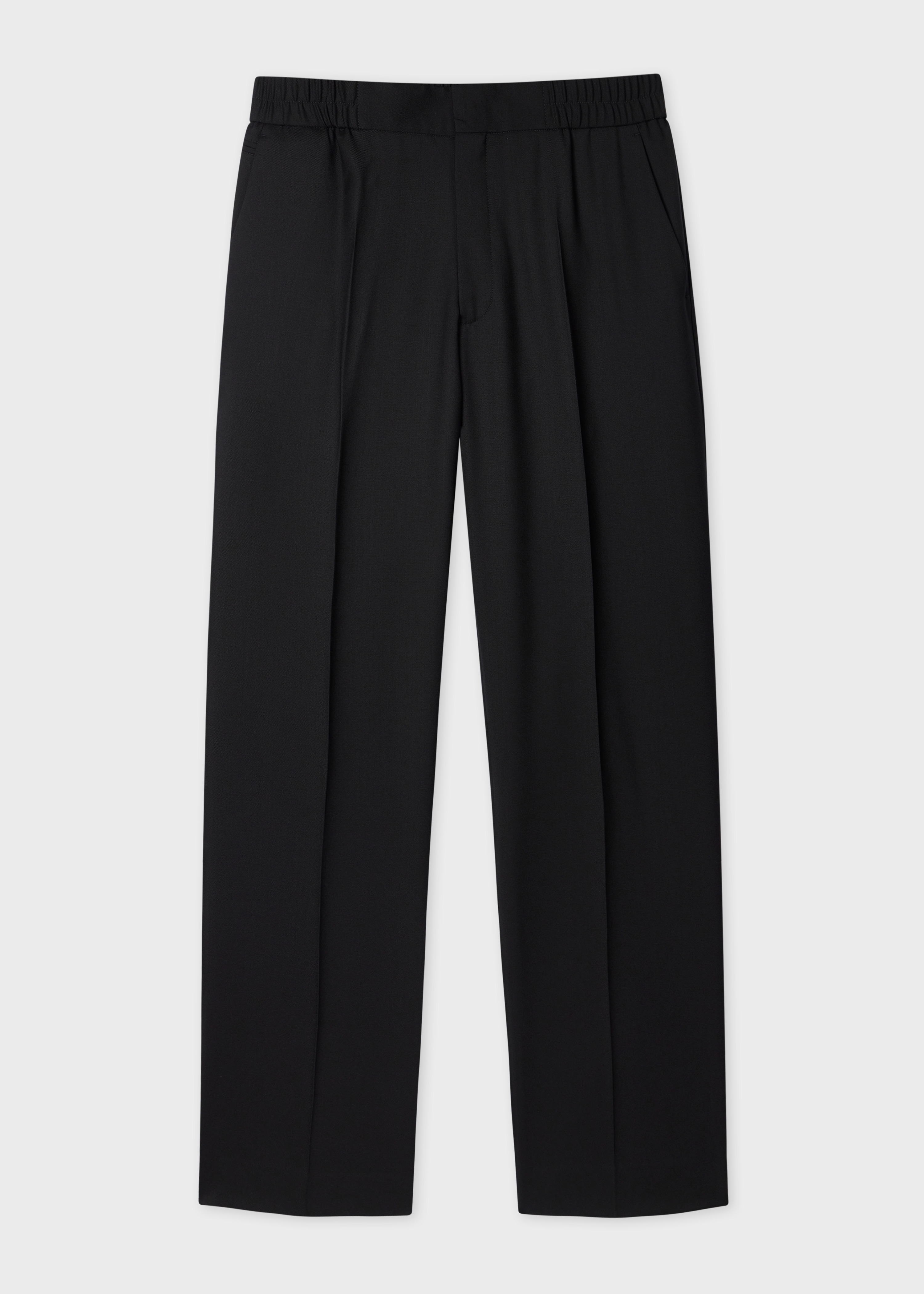 A Suit To Travel In - Black Wool Unlined Suit - 5