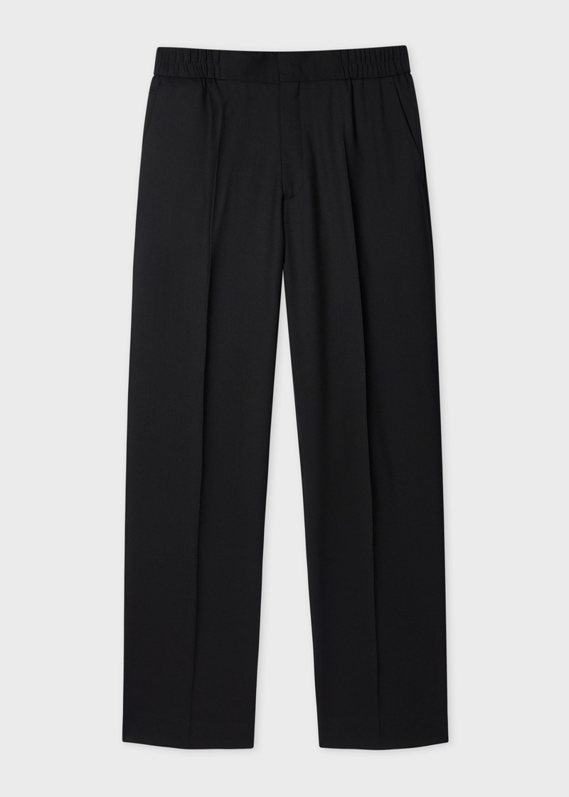 A Suit To Travel In - Black Wool Unlined Suit 5