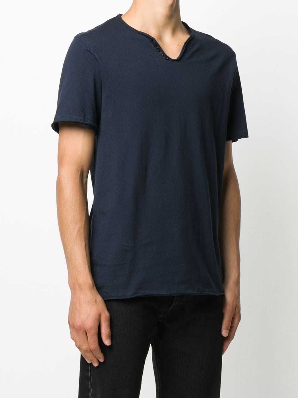 Monastir Henley-neck T-shirt - 3