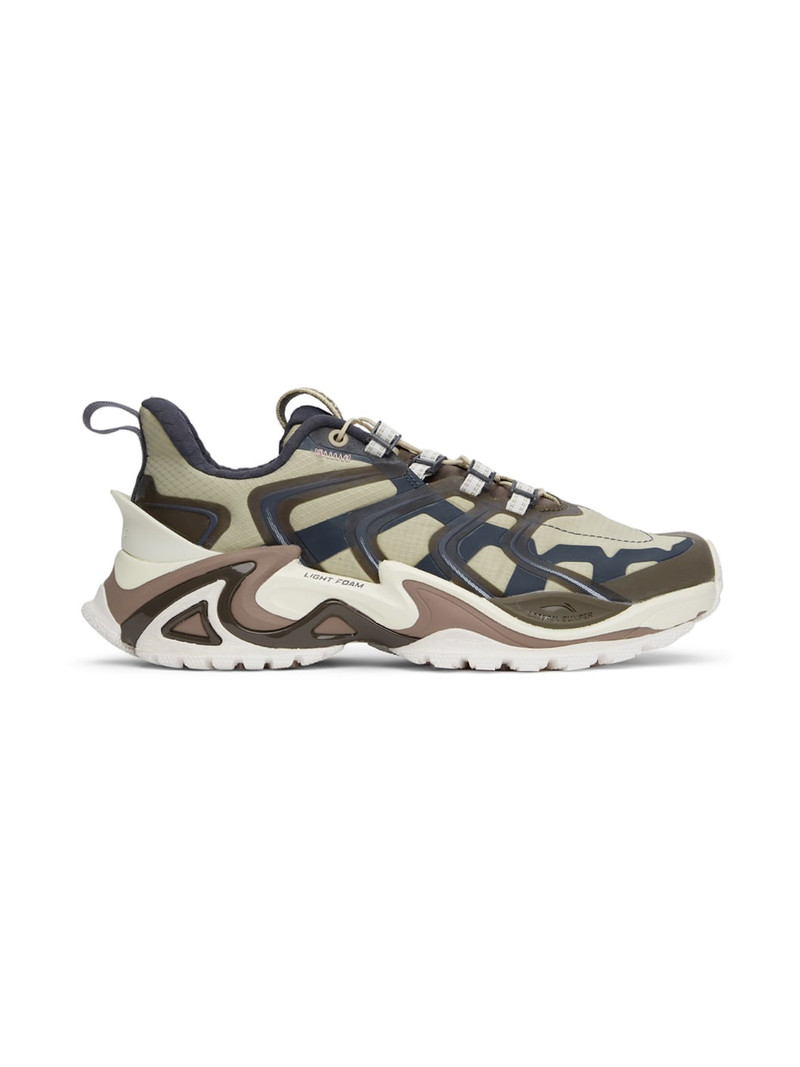 Beige X-Claw Ace Sneakers 1