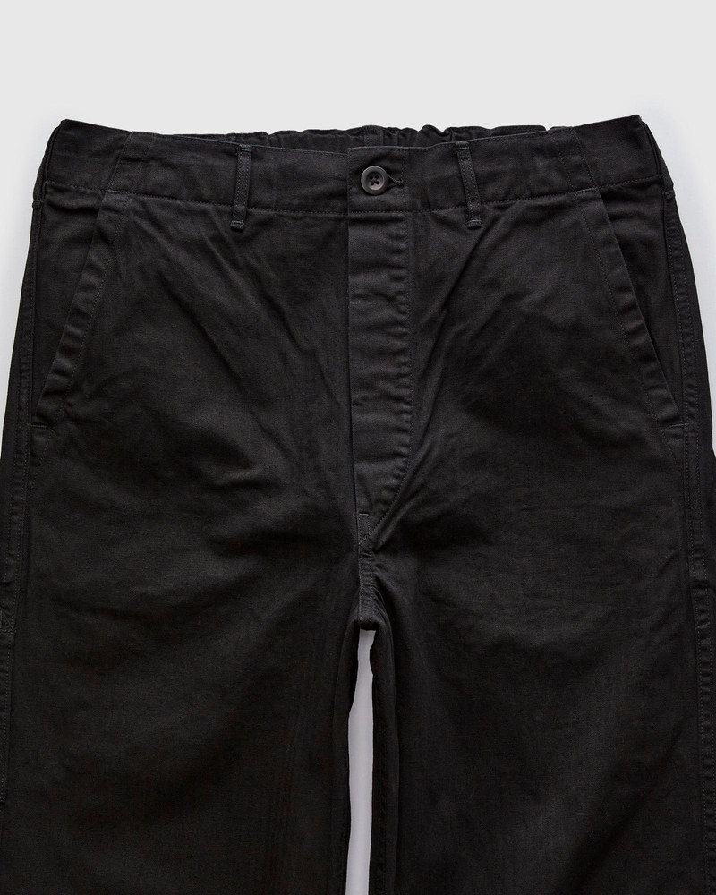 Wide Fit French Work Pants in Black 4