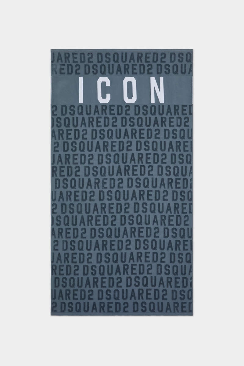 ICON DSQUARED2 INTARSIA TOWEL - 1