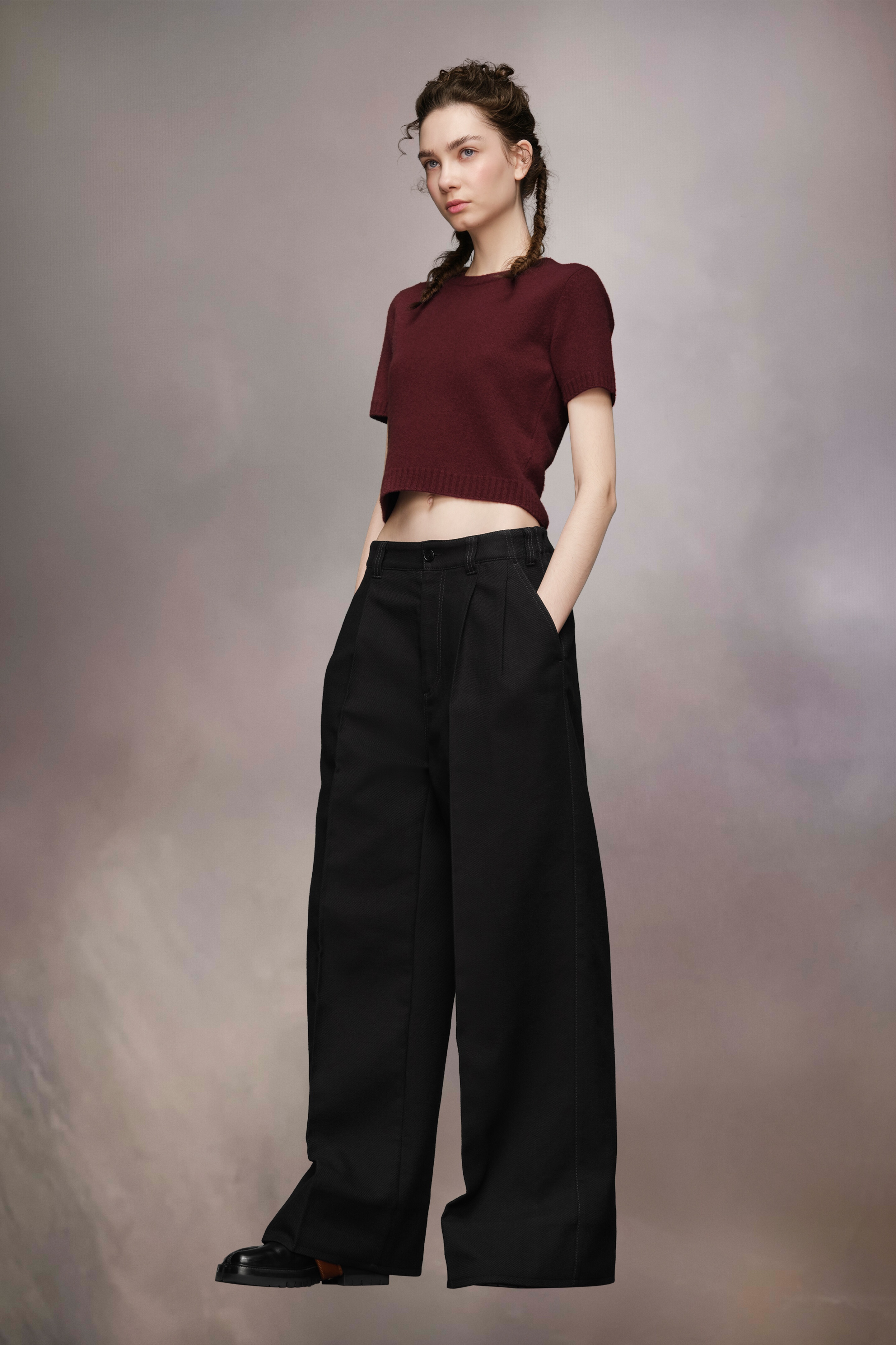 Washed Lambswool Top - 4