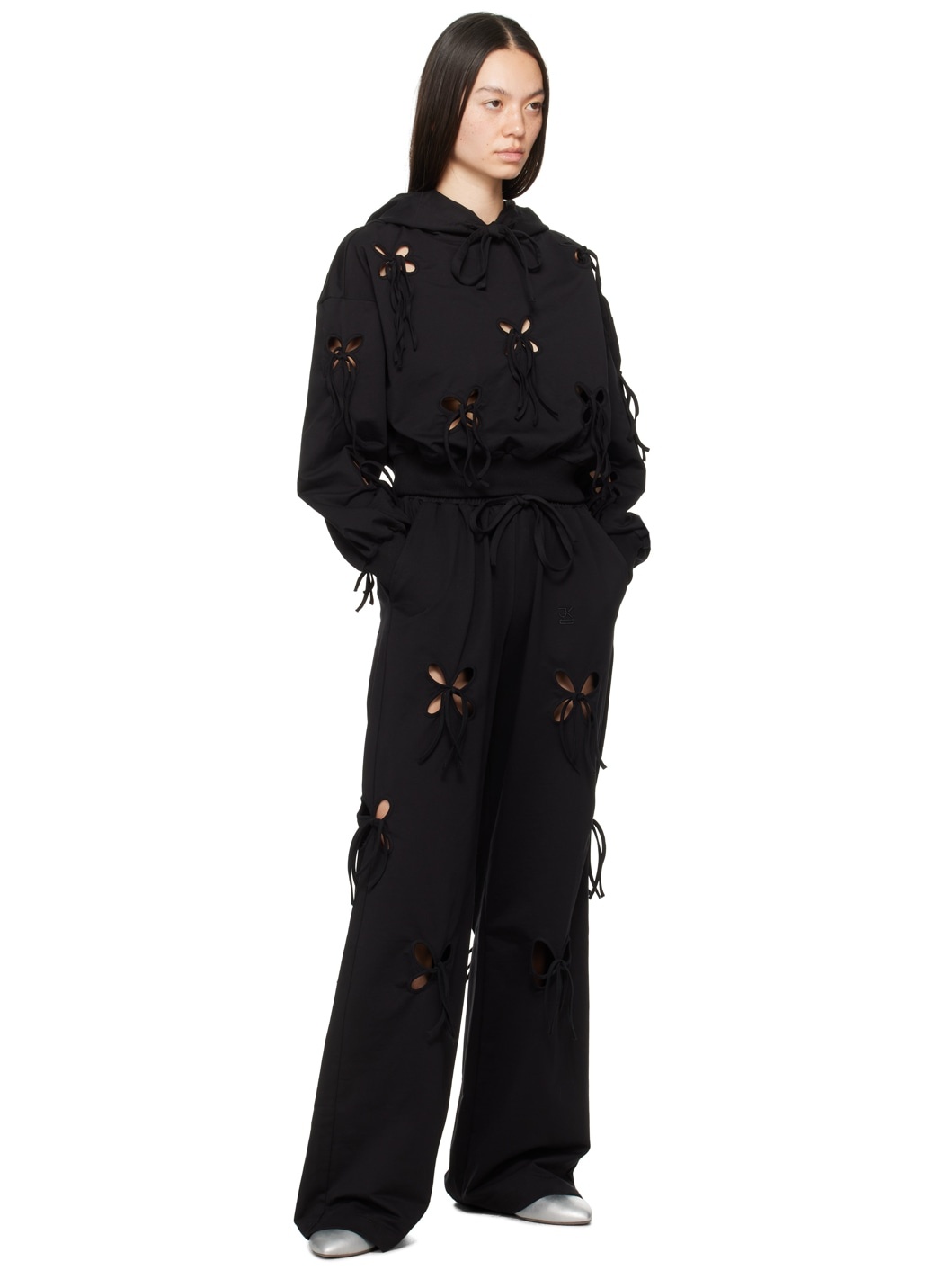 【関税込み】J.Kim ブラック Chilla Undershort ラウンジパンツ J.Kim Black Chilla Undershort Lounge Pants | REVERSIBLE