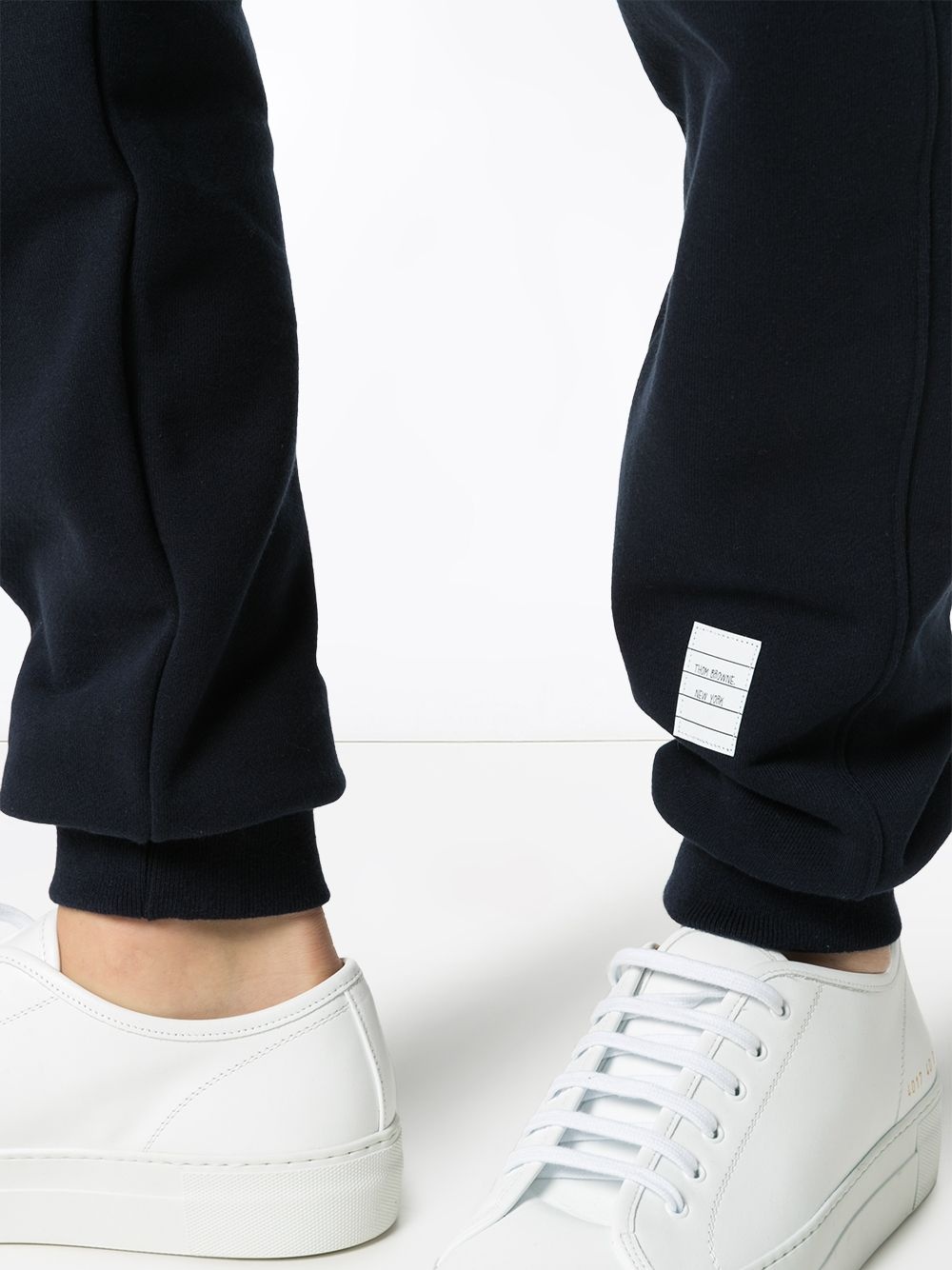 4-bar classic cotton sweatpants - 5