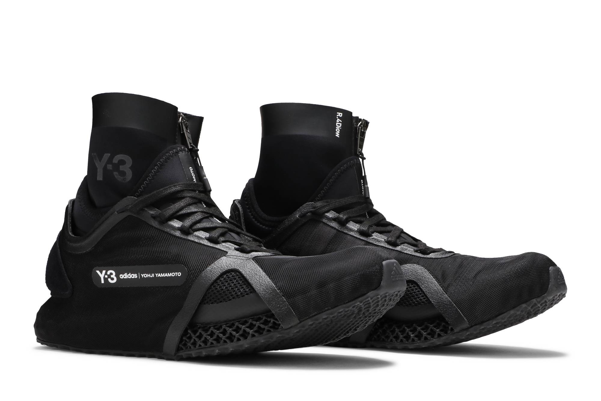 Y-3 Runner 4D IOW High 'Black' - 8