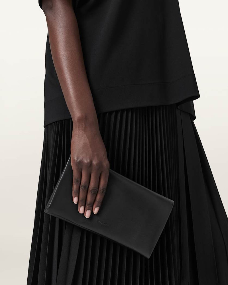 HARLUNA LEATHER CLUTCH BAG 4