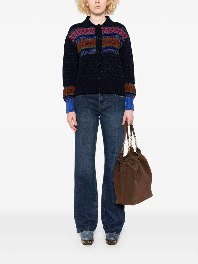 7 For All Mankind bleached-effect jeans outlook