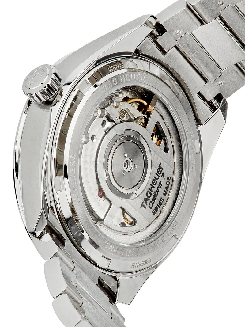 Unisex Carrerra Stainless Steel Bracelet Watch/36MM - Stainless Steel 3