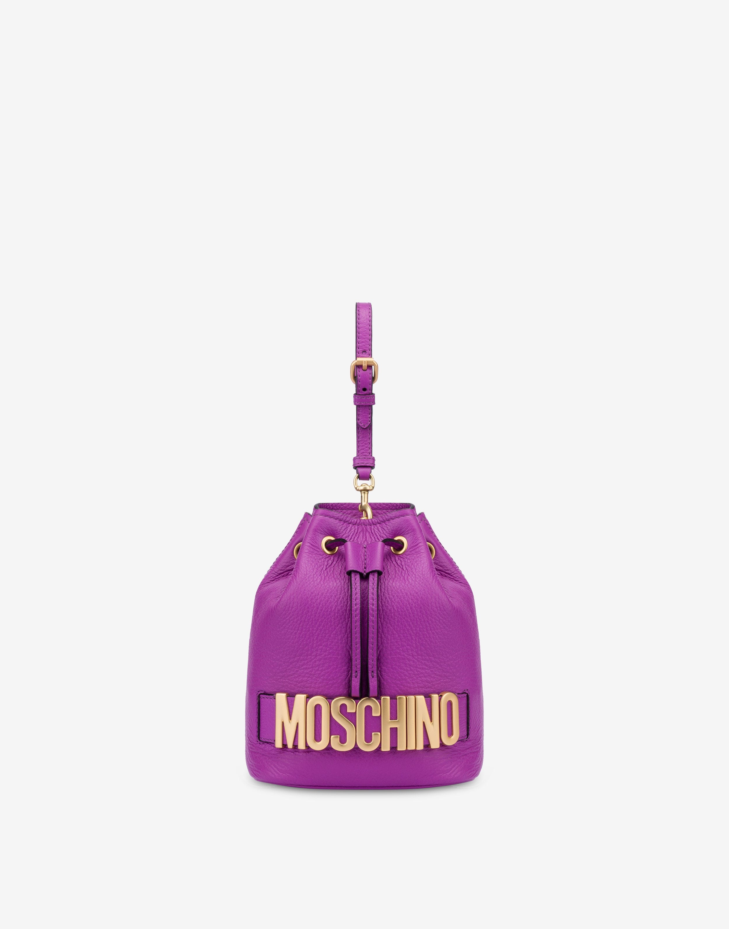 LETTERING LOGO BUCKET BAG - 1