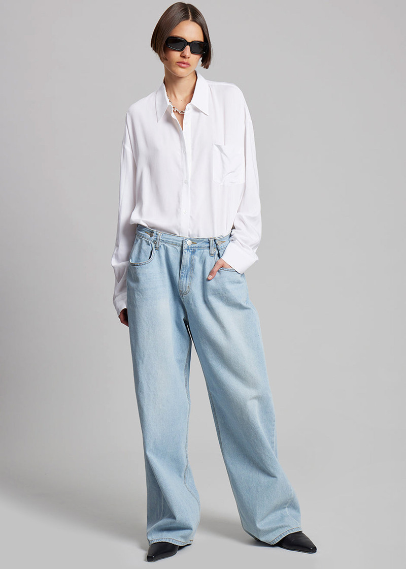 Hayla Denim Pants - Light Wash 7