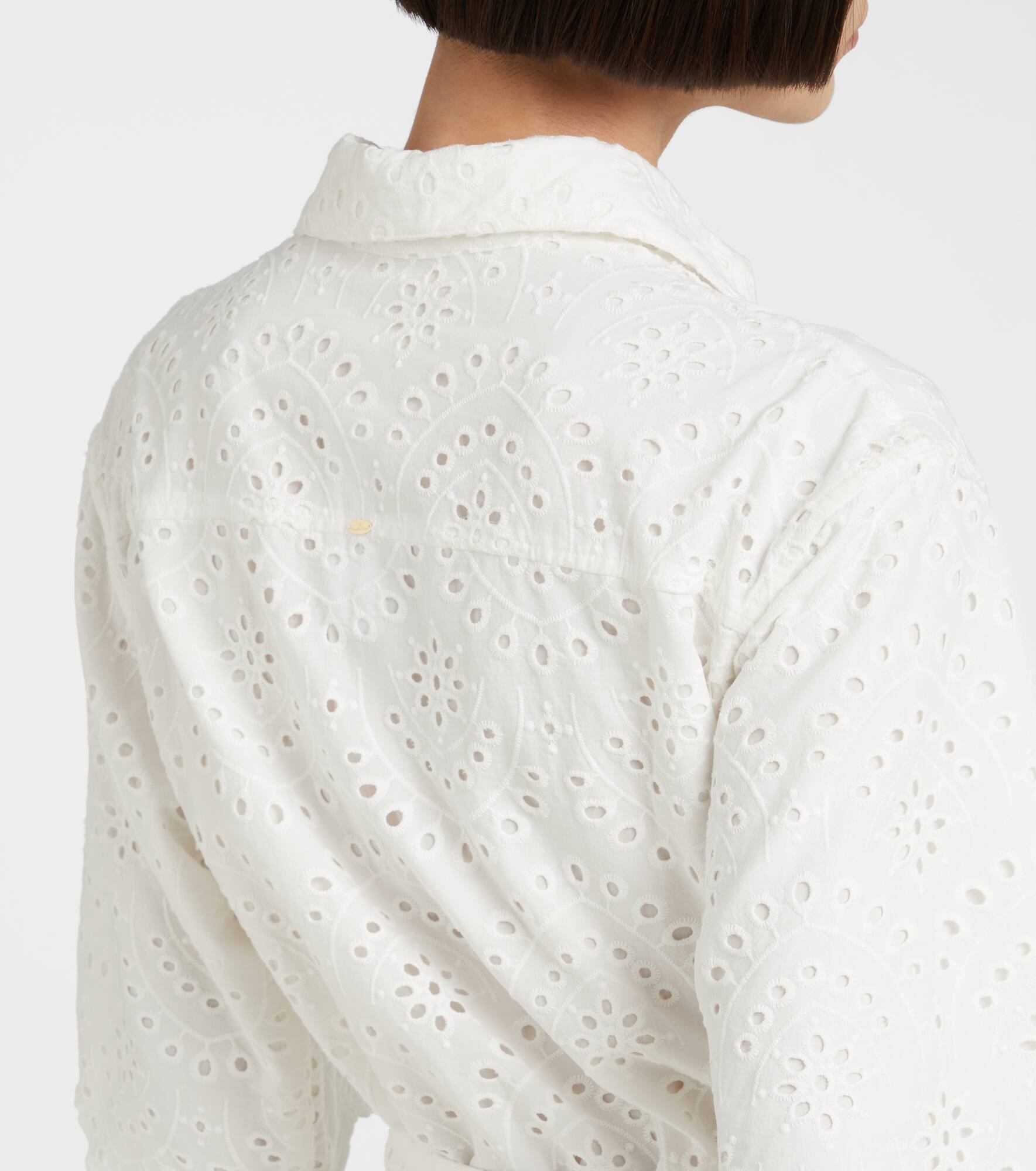 Elis cotton broderie anglaise minidress - 5