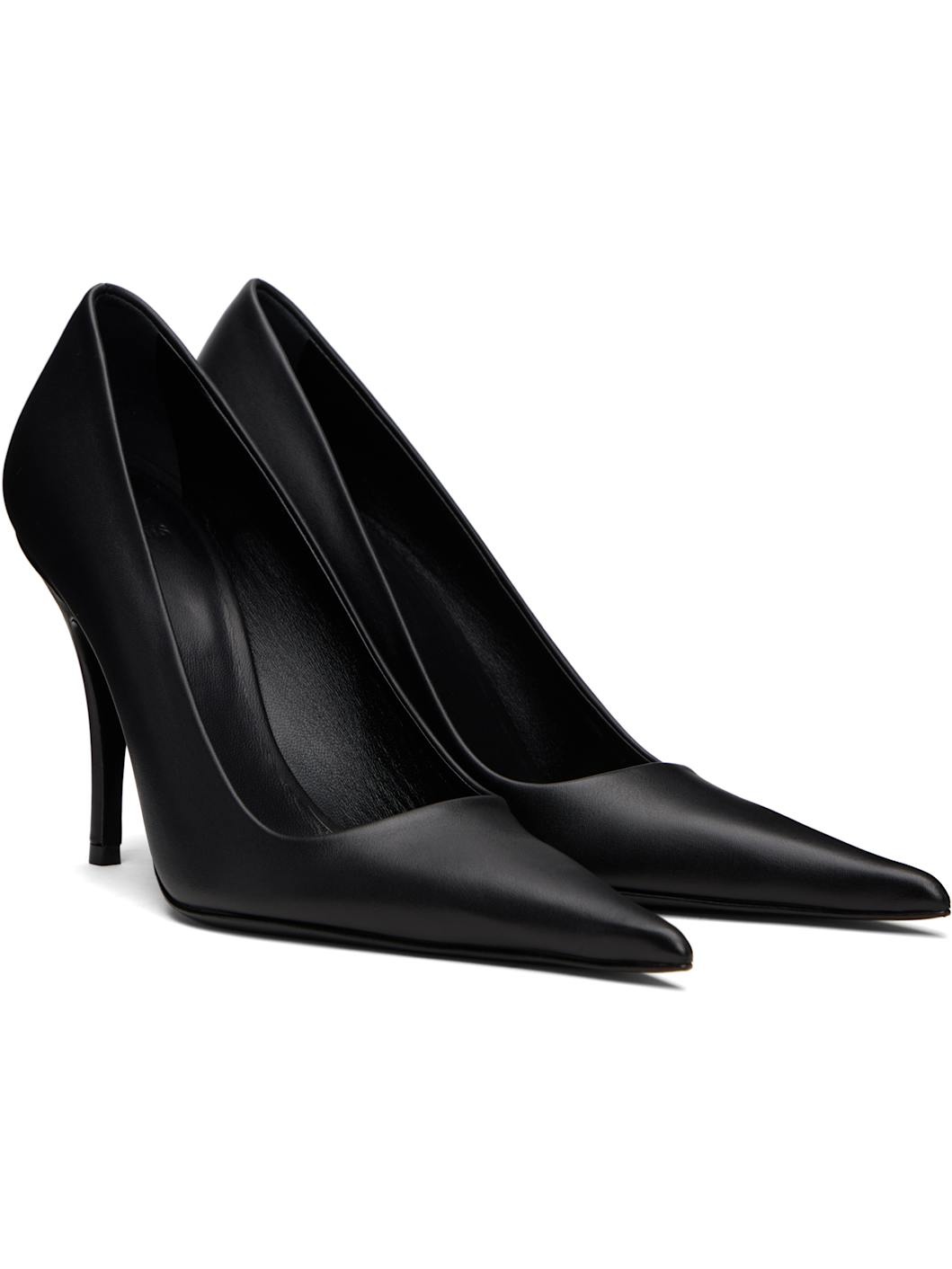 Black Sharp Heels - 4