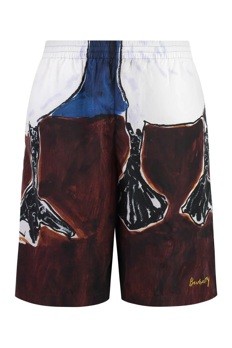 Burberry Printed Bermuda Shorts - 1
