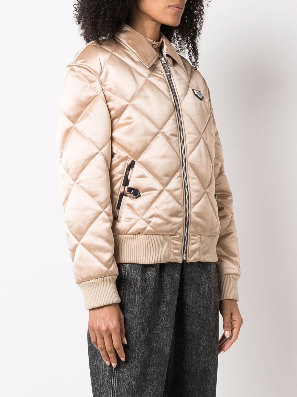 Iconic Plein Quilted Bomber jacket - 3