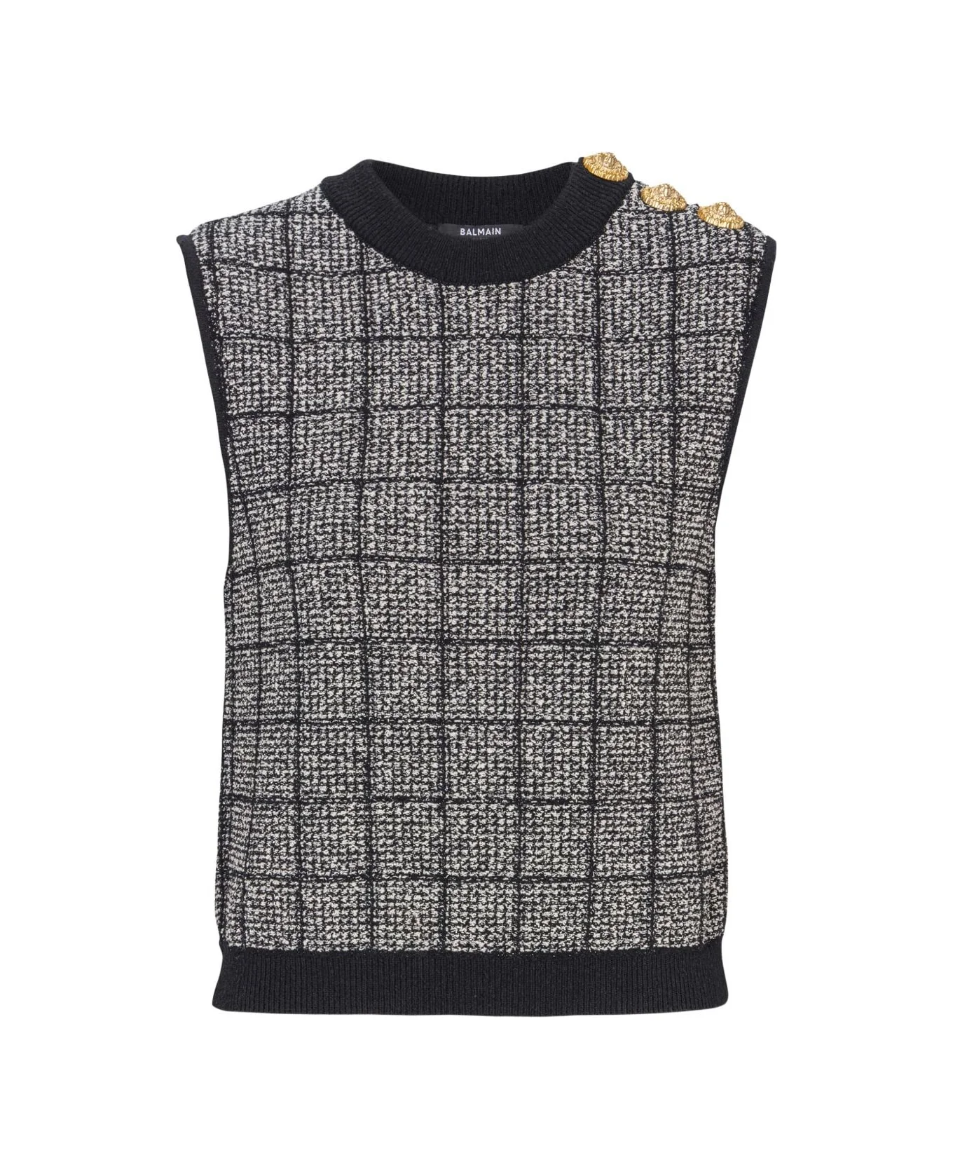 Tweed Tank Top - 1