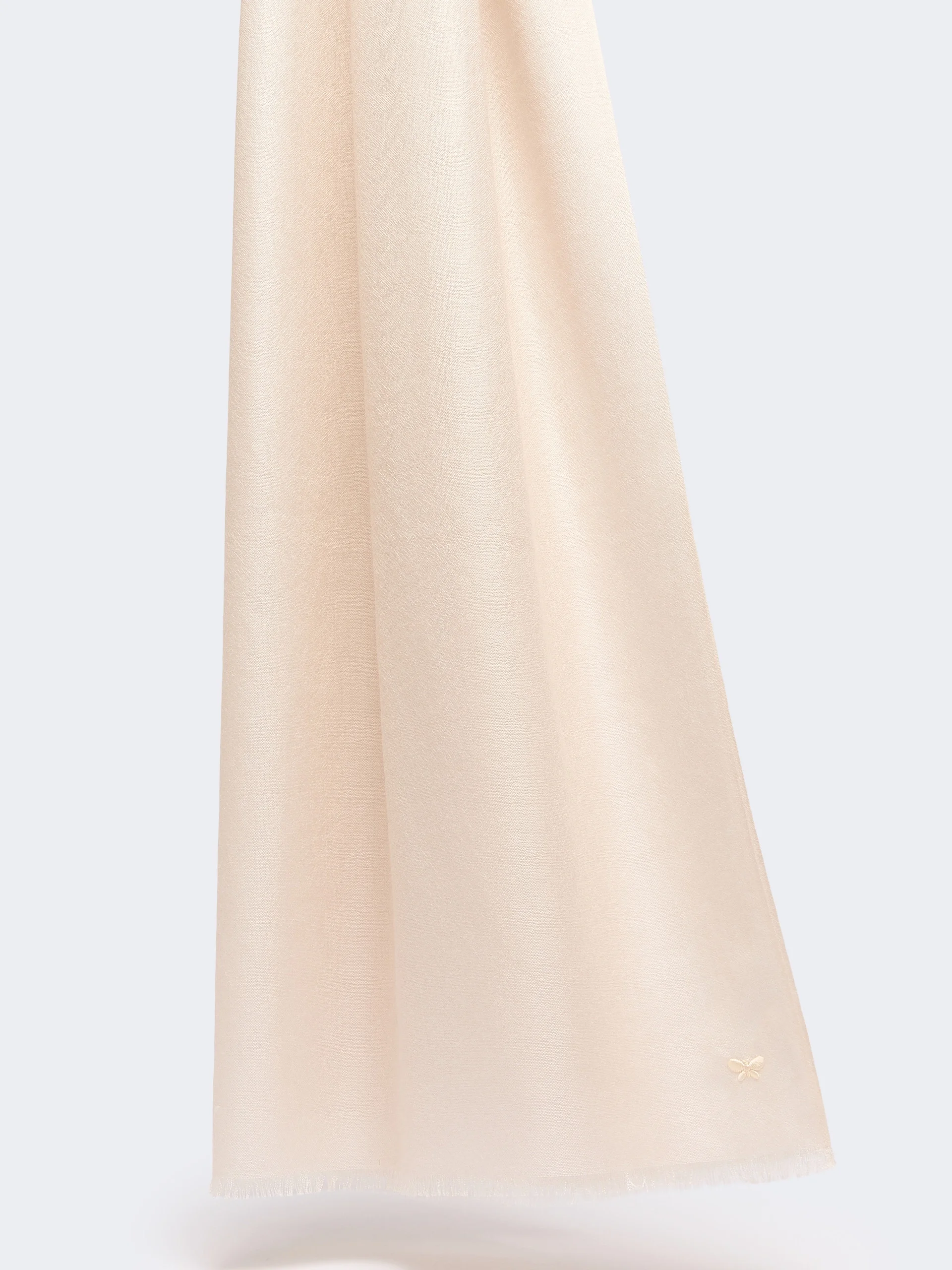 RAUCHE Cashmere and silk stole - SAND - 1