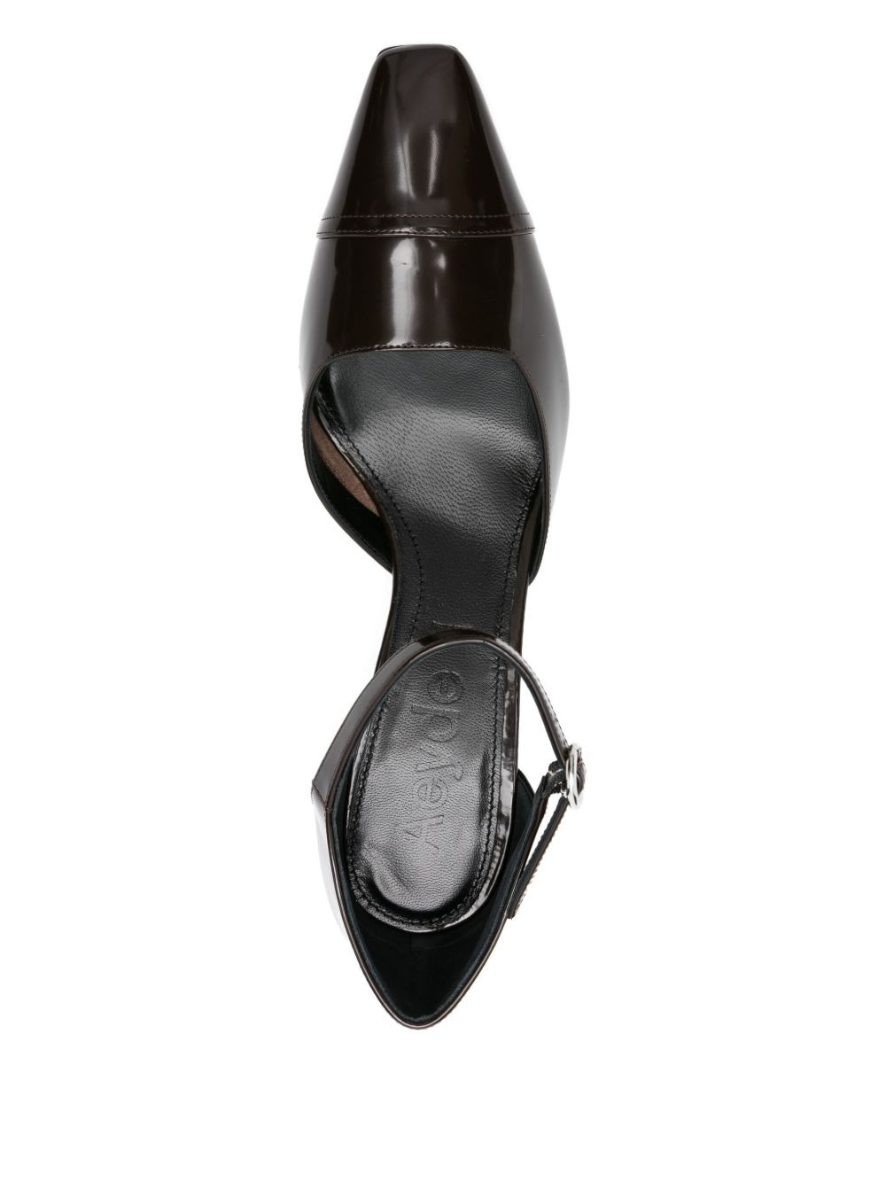 80mm Francine ankle-strap pointed-toe pumps - 4