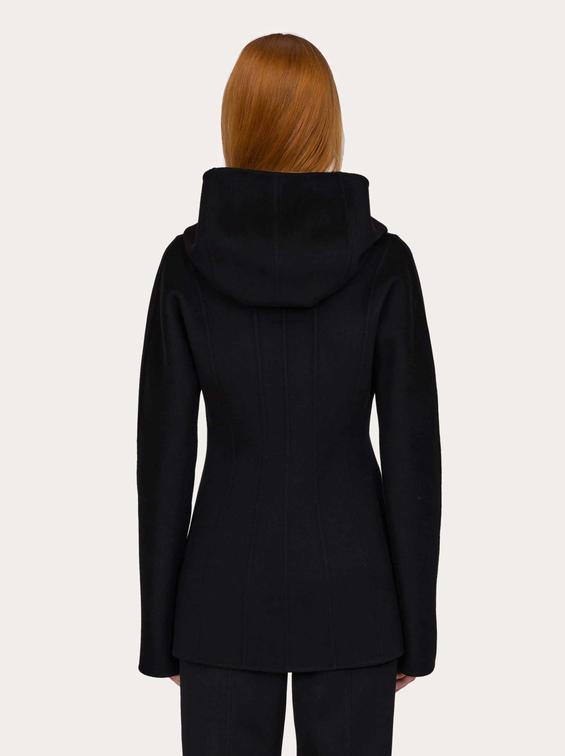 Hooded peacoat - 3