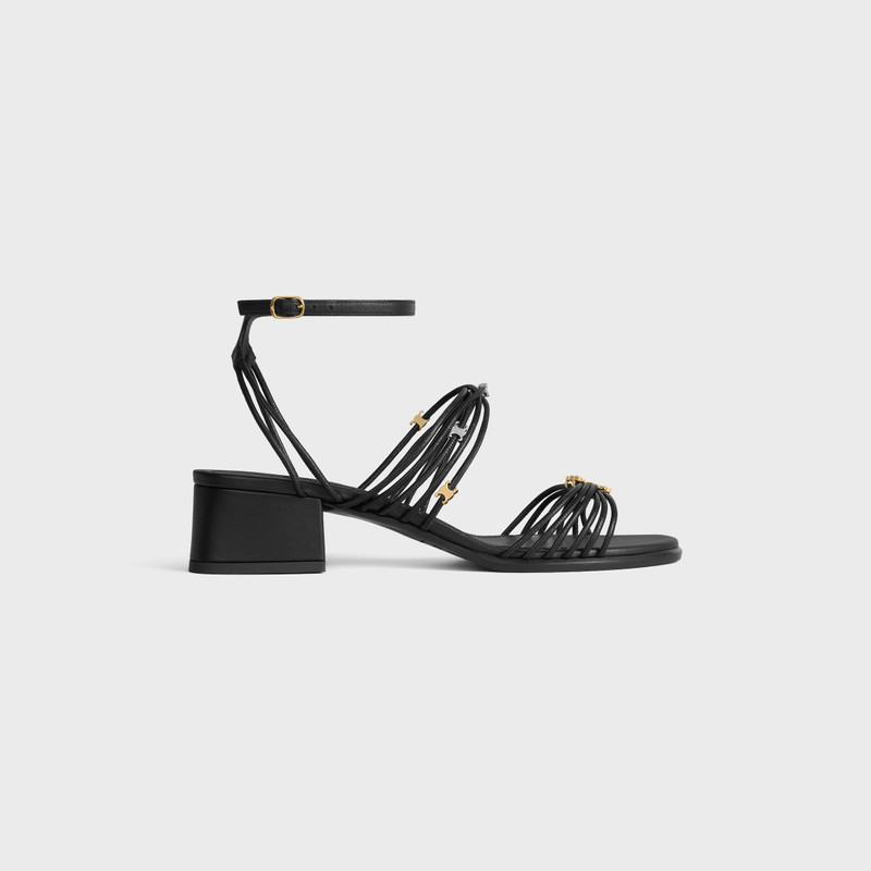 CLÉMENCE HEELED SANDAL IN GOATSKIN 1