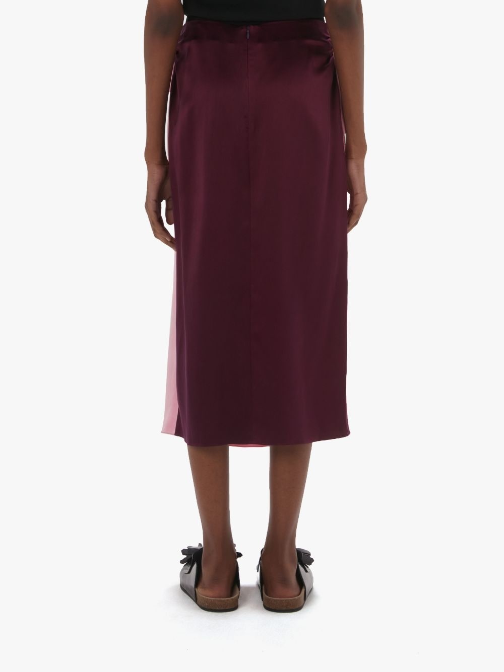 TWISTED MIDI SKIRT - 3