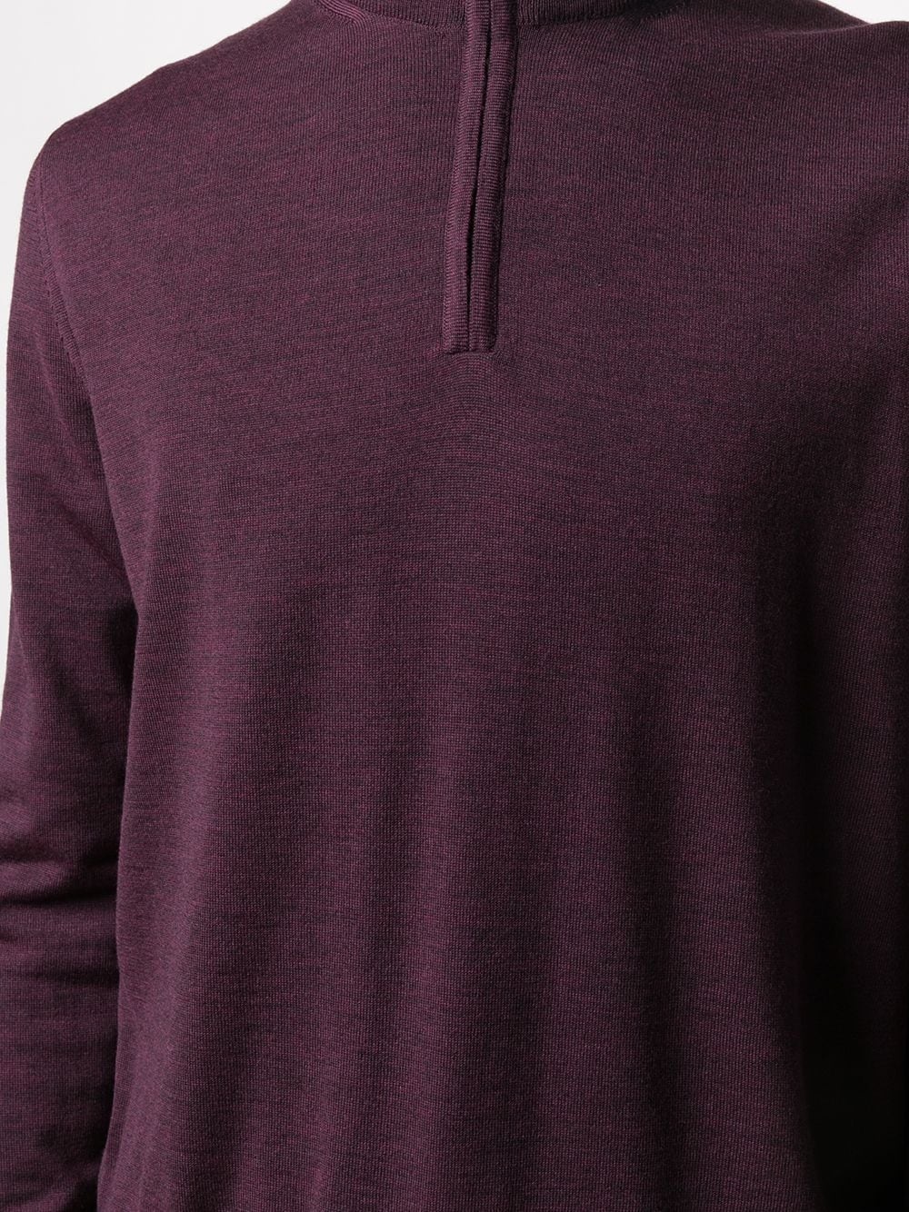 zipped funnel-neck pullover - 5