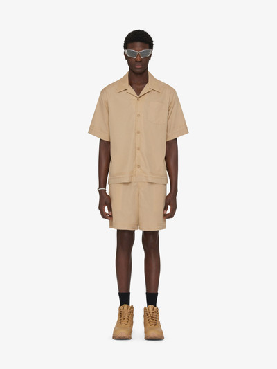 Givenchy BERMUDA SHORTS IN 4G COTTON outlook