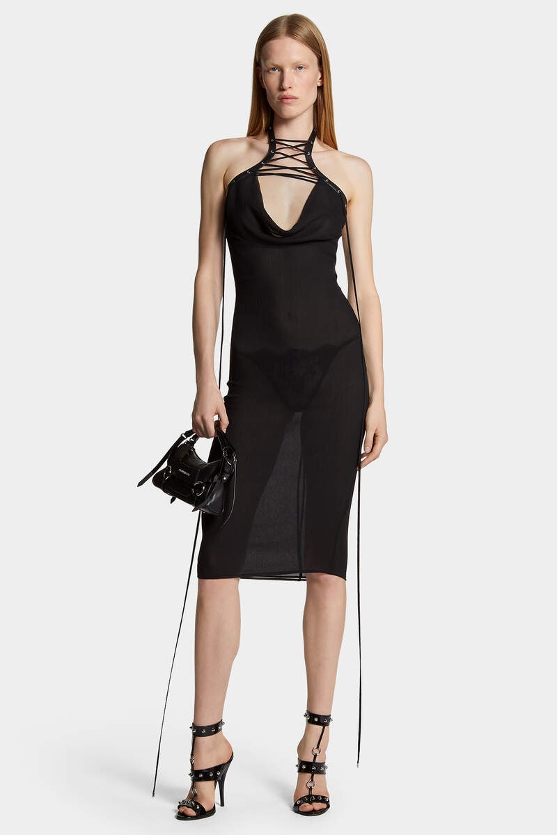 LACE UP DRESS - 6