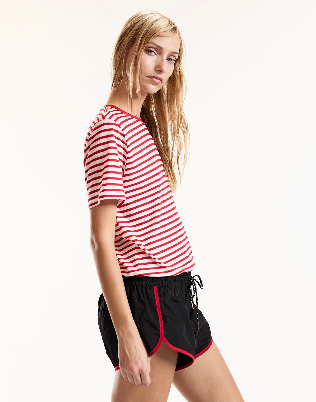 Relaxed Stripe Tee - 1