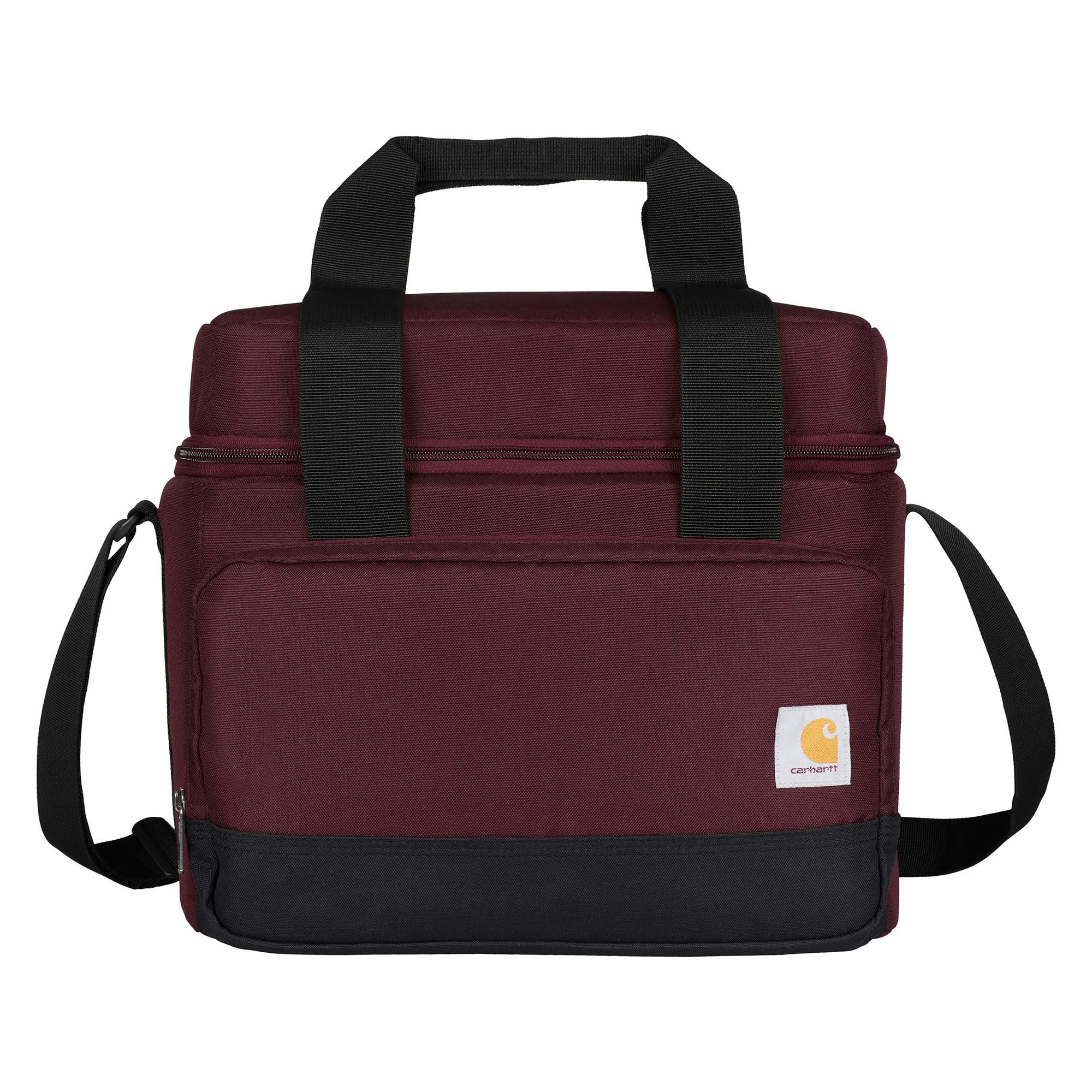 Insulated 24 Can Two Compartment Cooler - 1