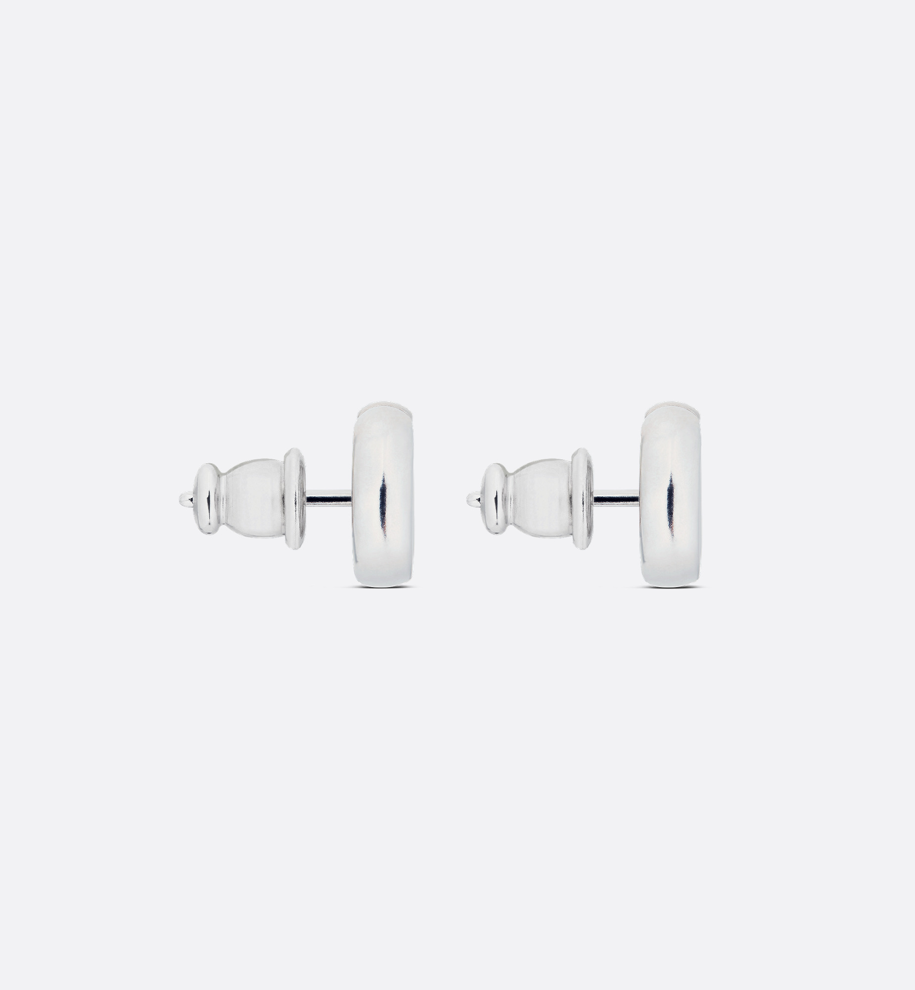 CD Navy Stud Earrings - 4