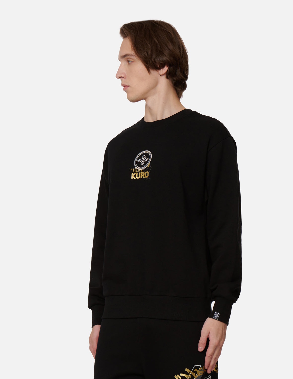 Melting Hannya Skull Embroidered Sweatshirt - 8