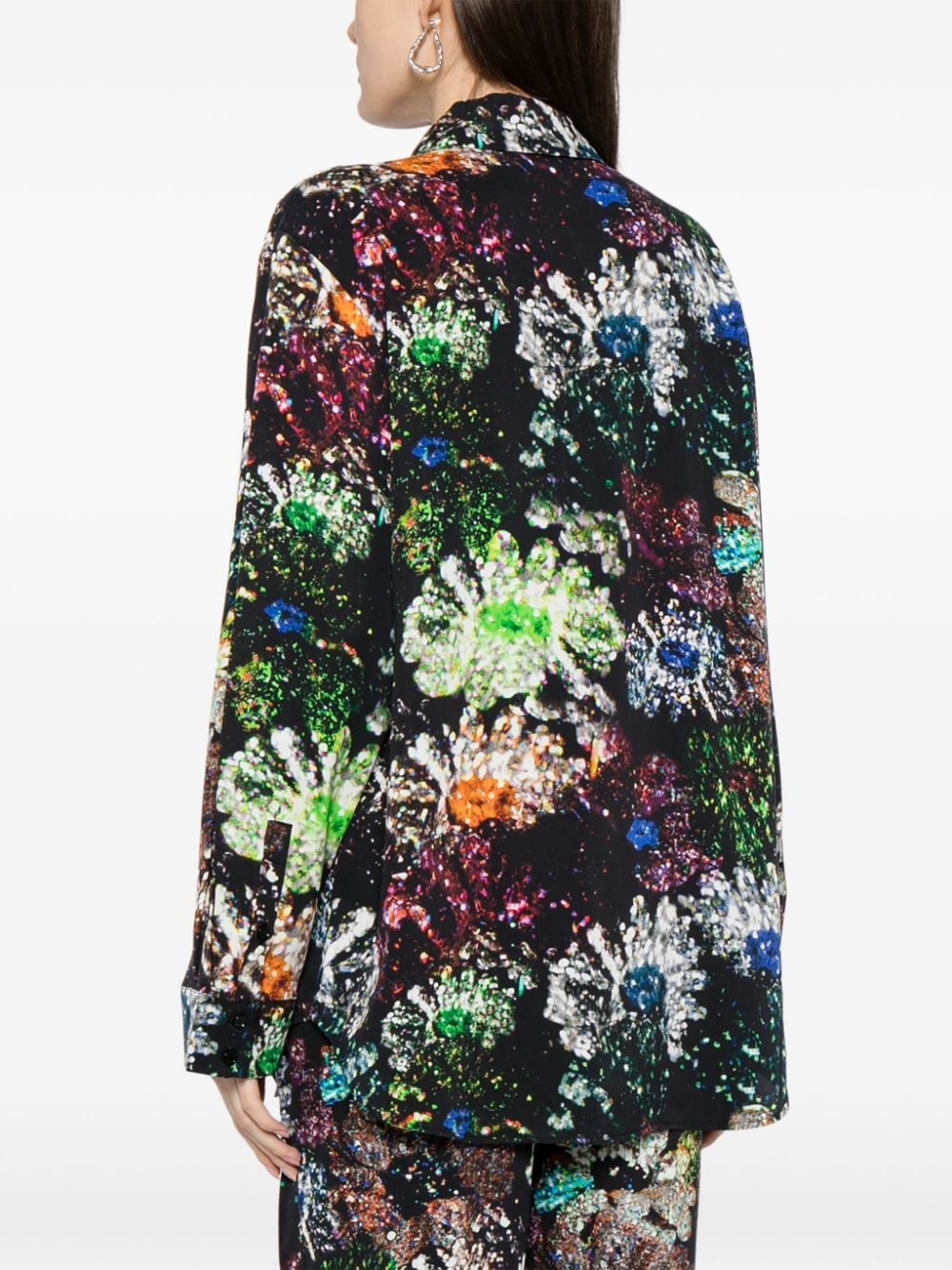 Sophia abstract-pattern print shirt - 4