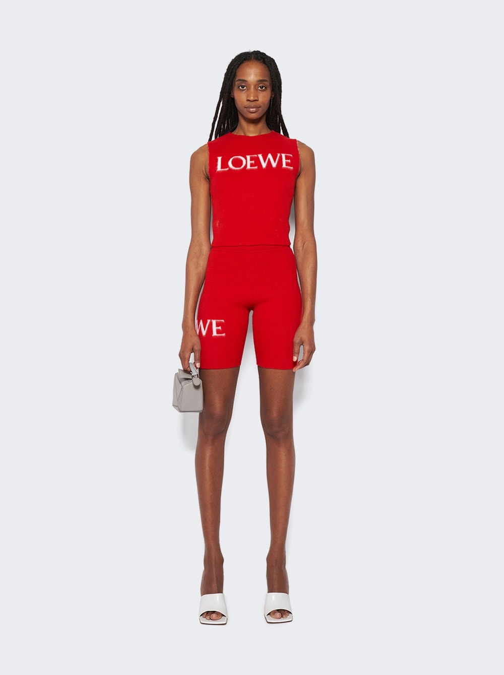 LOEWE Cycling Shorts Red - 2