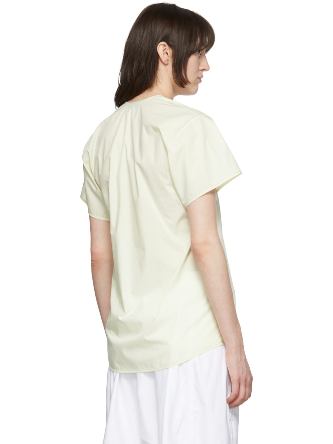 Yellow Cotton T-Shirt - 3