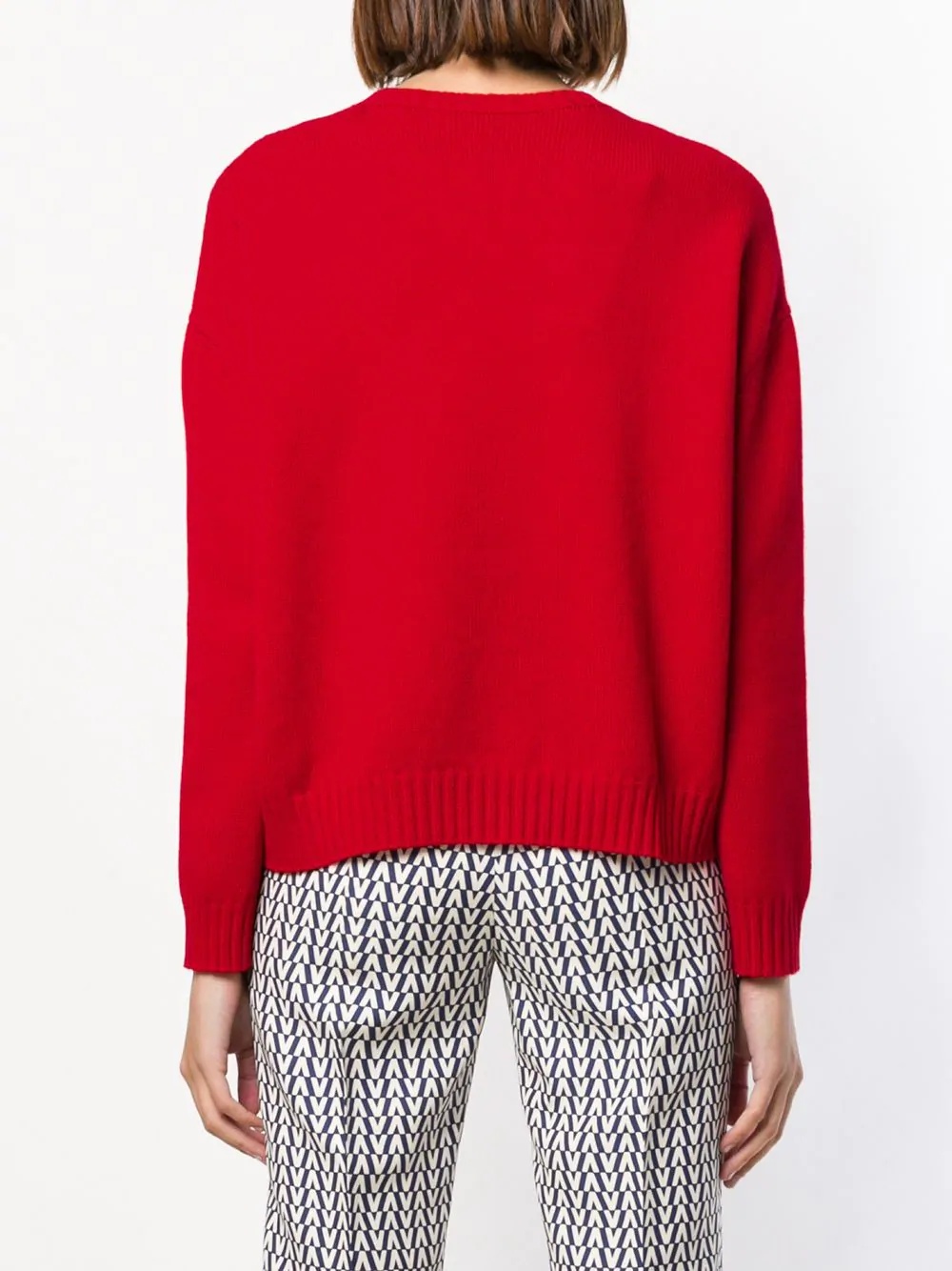 crew-neck cashmere jumper - 4