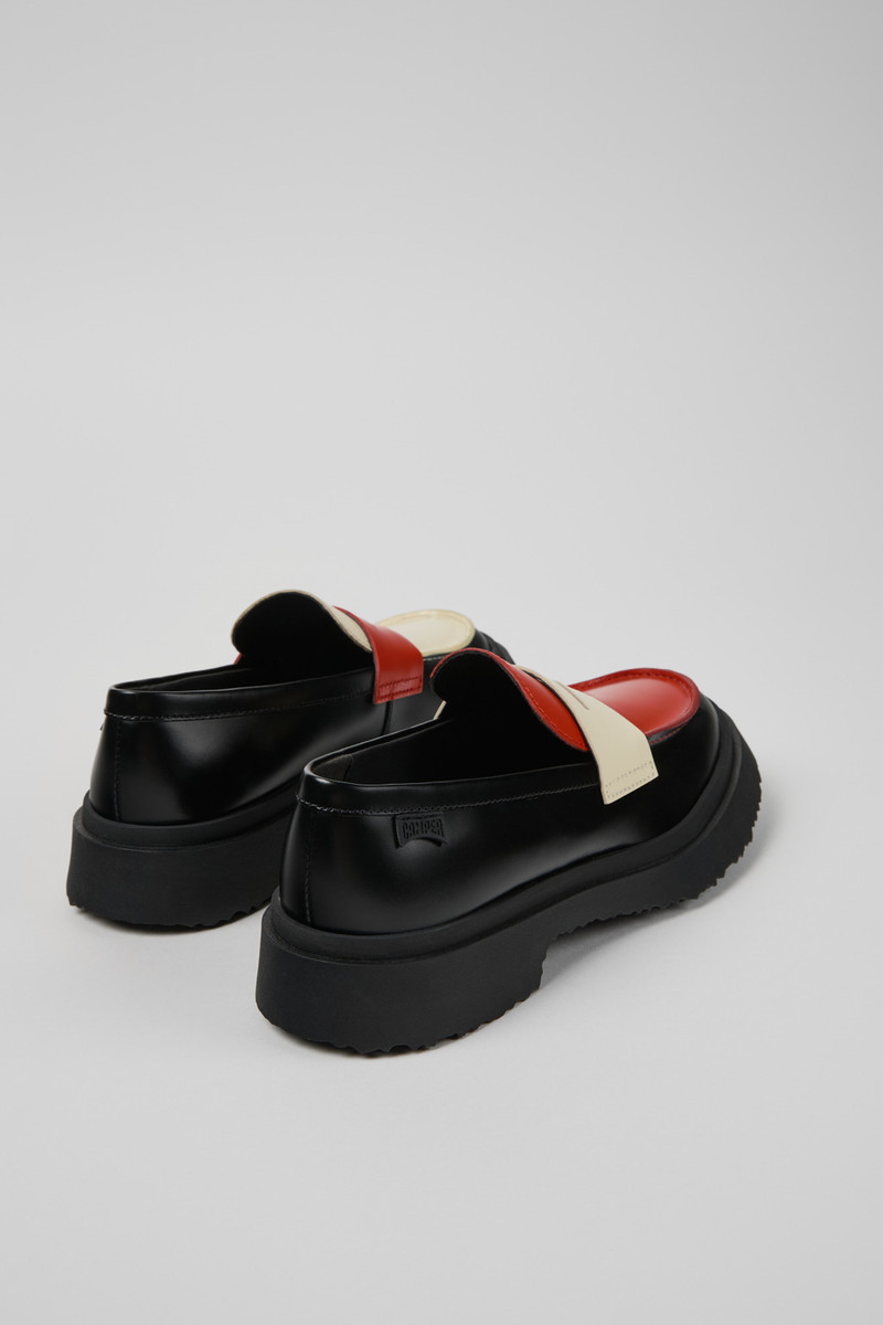 CAMPERLAB Multicolor Leather Moccasin/Ballerina for Women. outlook