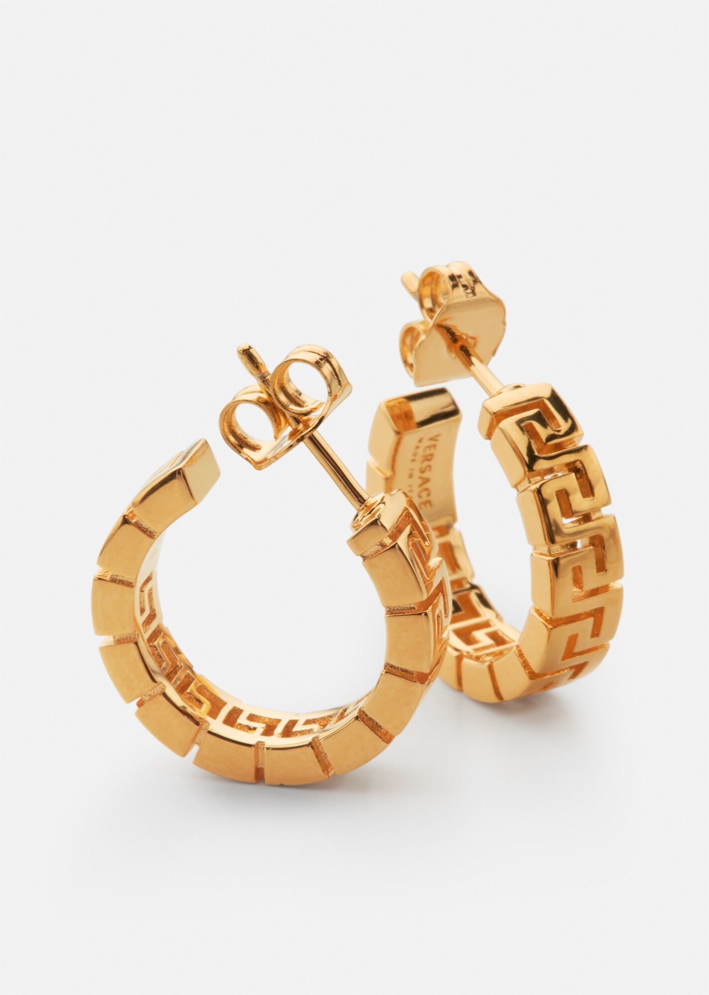 Greca Hoop Earrings - 2