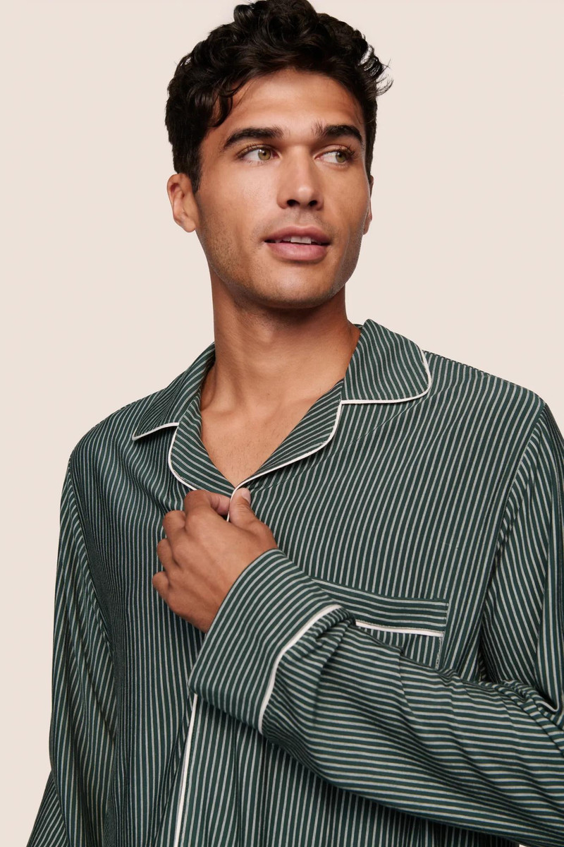 eberjey William Printed TENCEL™ Modal Long PJ Set outlook