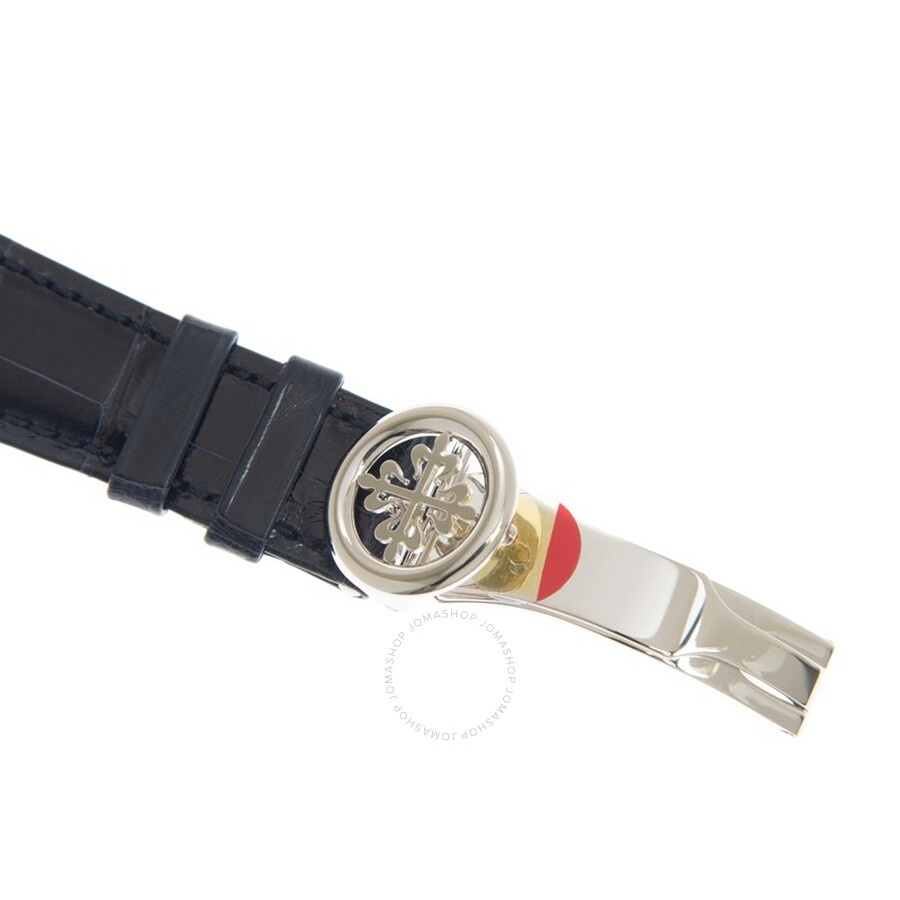 Patek Philippe Grand Complications In-Line Perpetual Calendar Hand Wind Blue Dial Men's Watch 5236P- - 4