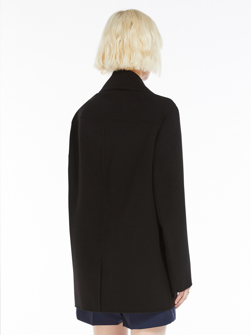 LIVORNO Cocoon-fit double-breasted pea coat 4