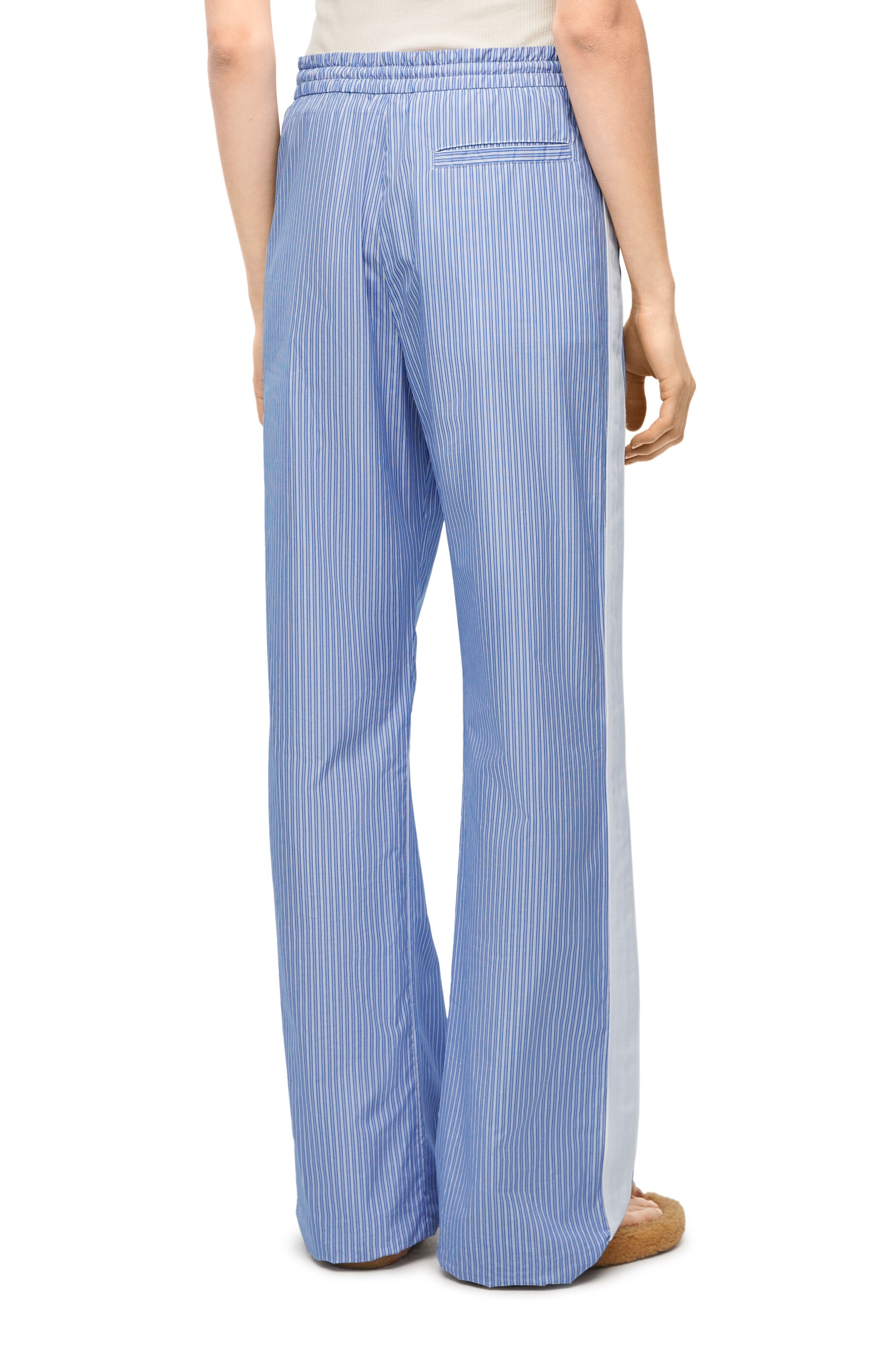 Tracksuit trousers in striped cotton - 4