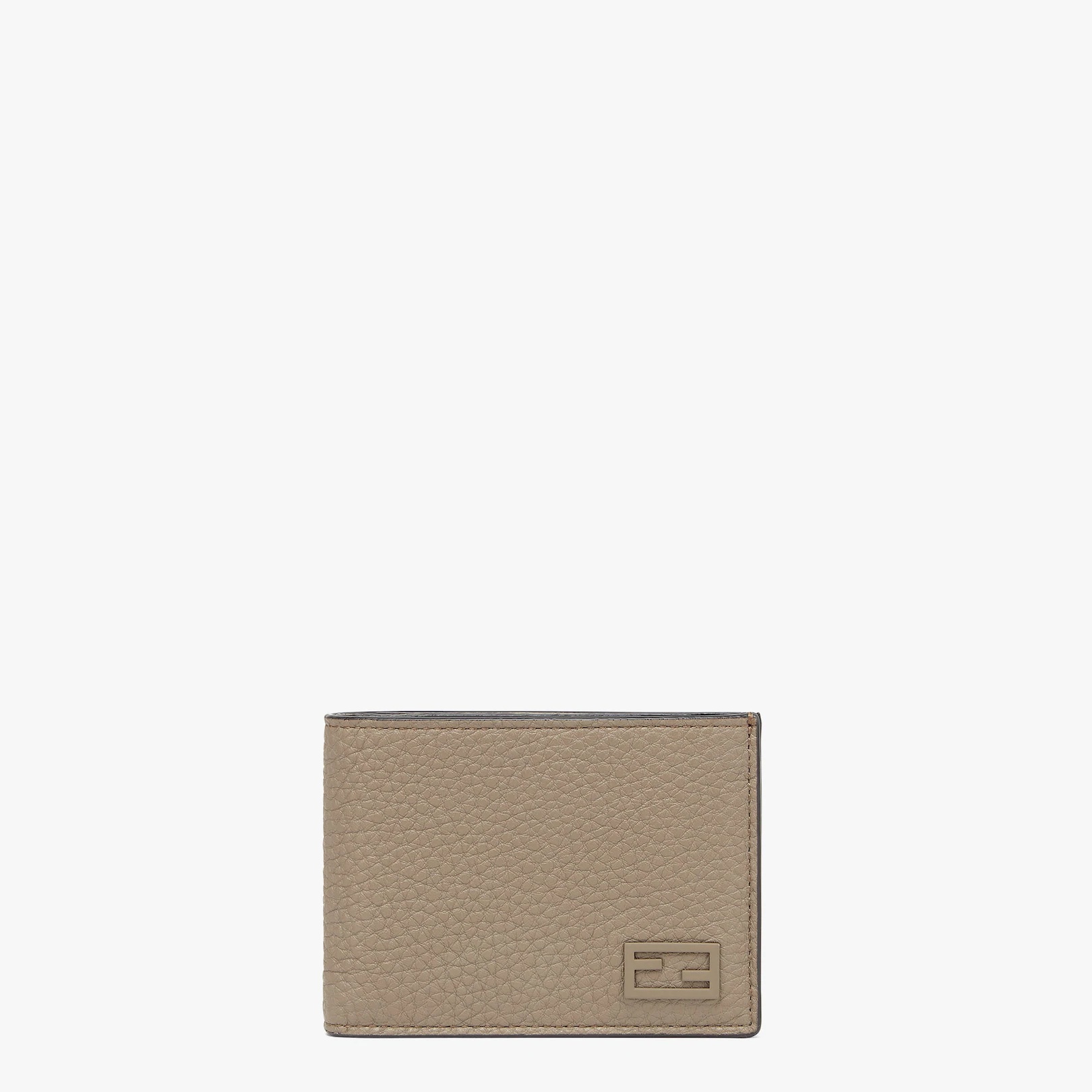 Two-tone leather bi-fold wallet - 1