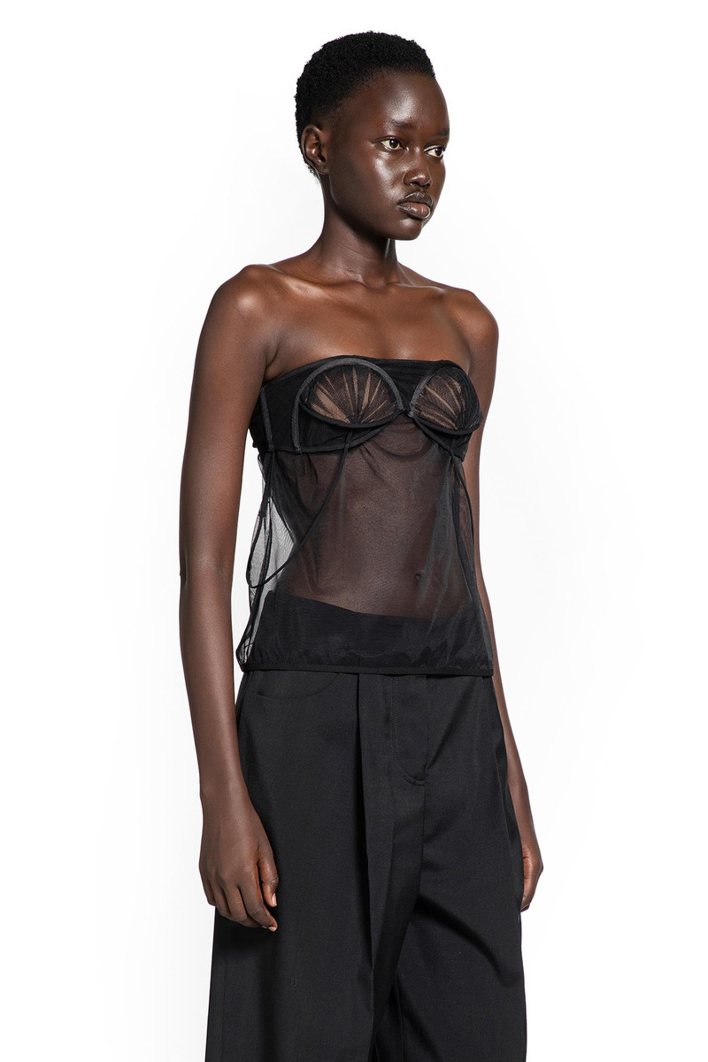 NENSI DOJAKA Upside Down Pleated Bra Top outlook