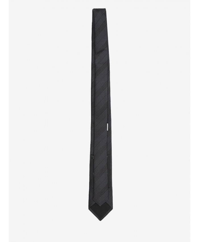 Striped tie in silk - 2