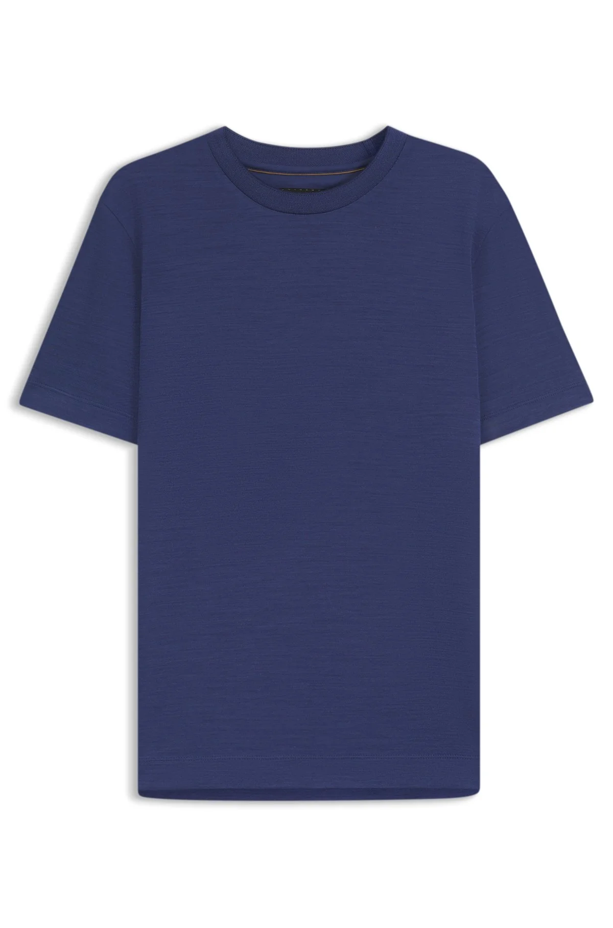 REGULAR-FIT T-SHIRT IN SILK AND WOOL - 1