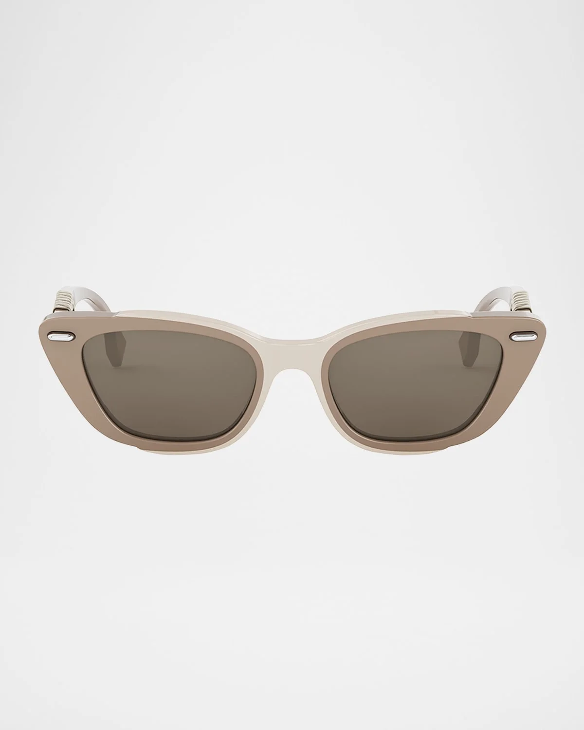 Interlace Acetate Cat-Eye Sunglasses - 1